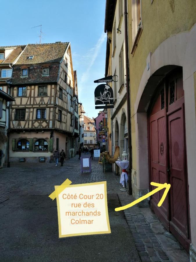 Gite Cote Cour Colmar Eksteriør bilde